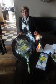 Stolpersteenlegging Bertha Heijmans-Heimans woensdag 9 juli 2014. Foto’s Kyra Broshuis, Ans Luiken en Fons Monasso.